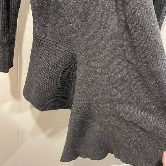 CALVIN KLEIN Charcoal Grey Knit Cardigan - Picture 7 of 9